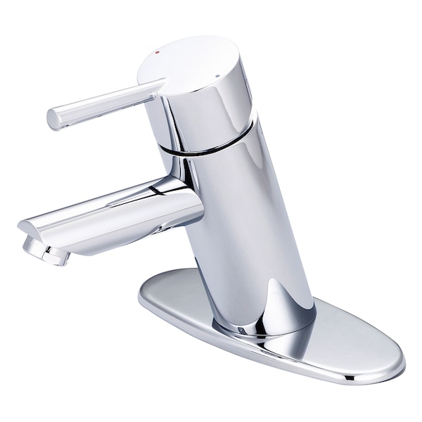 Olympia Faucets Single Handle Bathroom Faucet, Compression Hose, Centerset, Chrome, Number of Holes: 1 or 3 L-6051-WD - main